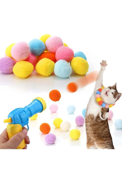 Peluş Top Fırlatma Tabancası 20 PELUŞ HEDİYE!
